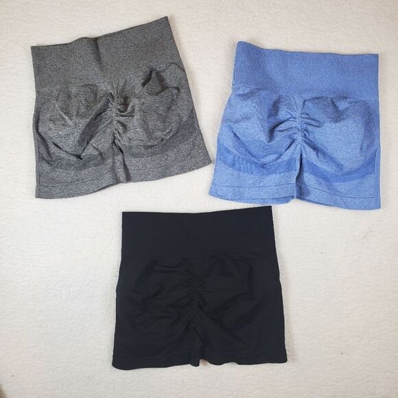 Amazon Butt Scrunch Shorts High Waistband and Moisture-Wicking Fabric Bundle - Picture 12 of 16